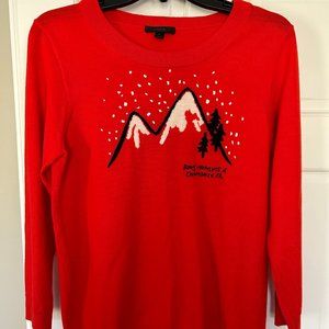J Crew Tippi Sweater Chamonix Size Medium - Pre Owned; Excellent condition.